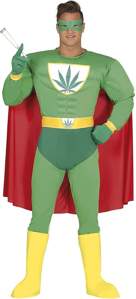FIESTAS GUIRCA, S.L. - Grappig cannabis kostuum voor volwassenen - Large | bol.com