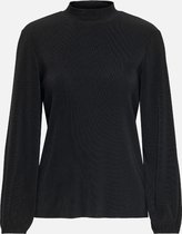 JDY MANHATTAN ESMARILLA L/S TOP JRS BLACK - L
