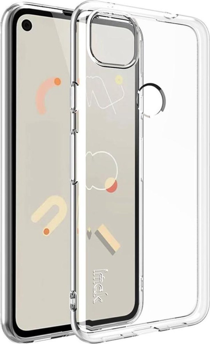 IMAK UX-5 Series Google Pixel 4A Hoesje Flexibel Dun TPU Transparant