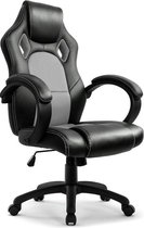 MILO GAMING Drive M4 Gaming Stoel - Ergonomische Gamestoel - Gaming Chair - Zwart met Grijs