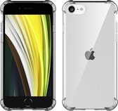 iPhone 8 hoesje - iPhone 7 hoesje - iPhone SE 2020 hoesje - hoesje iPhone SE 2020 - hoesje iPhone 8 - hoesje iPhone 7 - Siliconen hoesje - Grijs - iMoshion Shockproof Case