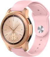 Siliconen Smartwatch bandje - Geschikt voor  Samsung Galaxy Watch sport band 42mm - roze - Horlogeband / Polsband / Armband