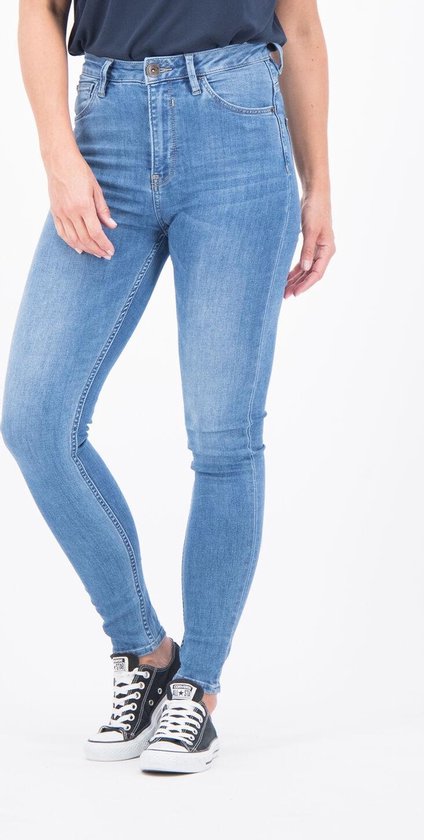 Garcia Enrica Dames Skinny fit Jeans Blauw Maat W29 X L28 | bol.com