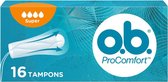 o.b.® ProComfort Super Tampons - 16 stuks