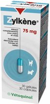 Zylkène Dieren Antistressmiddel - 75 mg - 30 capsules - Voor Kat & Kleine Hond)