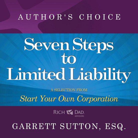 Seven Steps to Achieve Limited Liability - cover