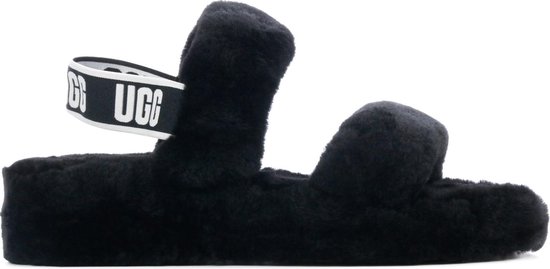 UGG Pantoffels Dames Sloffen / Instappers - Wol - Harde zool - Open hiel -  1107953 - | bol.com
