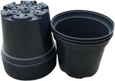 Pot de culture noir - Ø26cm, hauteur 20cm, 7,5 litres (10 pièces)