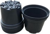 Pot d'élevage noir - Ø23cm, hauteur 18cm, 5 litres (10 pièces)