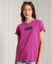 Superdry Dames tshirt Workwear T-shirt met Core-logo