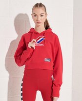 Superdry Dames Trui Klassieke Sportstyle hoodie met wijdvallende pasvorm