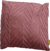 Mycha Ibiza - Sierkussen - Elle - Velvet - katoen - 60 x 60 - Roze