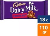 Cadbury Chocolade Reep Fruit & Nut 18 x 110 Gram