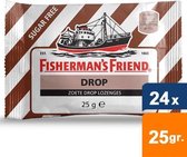 Fisherman's Friend - Drop Suikervrij - 24x 25g