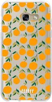 Samsung Galaxy A3 (2017) Hoesje Transparant TPU Case - Oranges #ffffff