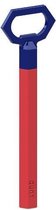 Lund Flesopener Skittle Barware 11,4 X 4,5 Cm Staal Blauw/rood