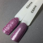 Nagel glitter - Korneliya Crystal Sugar 414 Roze