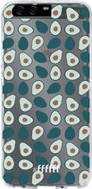 Huawei P10 Hoesje Transparant TPU Case - Avocado's #ffffff