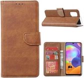 Samsung Note 20 Portemonnee Hoesje Bruin