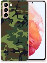 GSM Hoesje Samsung Galaxy S21 Smartphonehoesje Camouflage