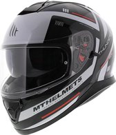 MT Thunder III SV helm Carry zwart wit rood