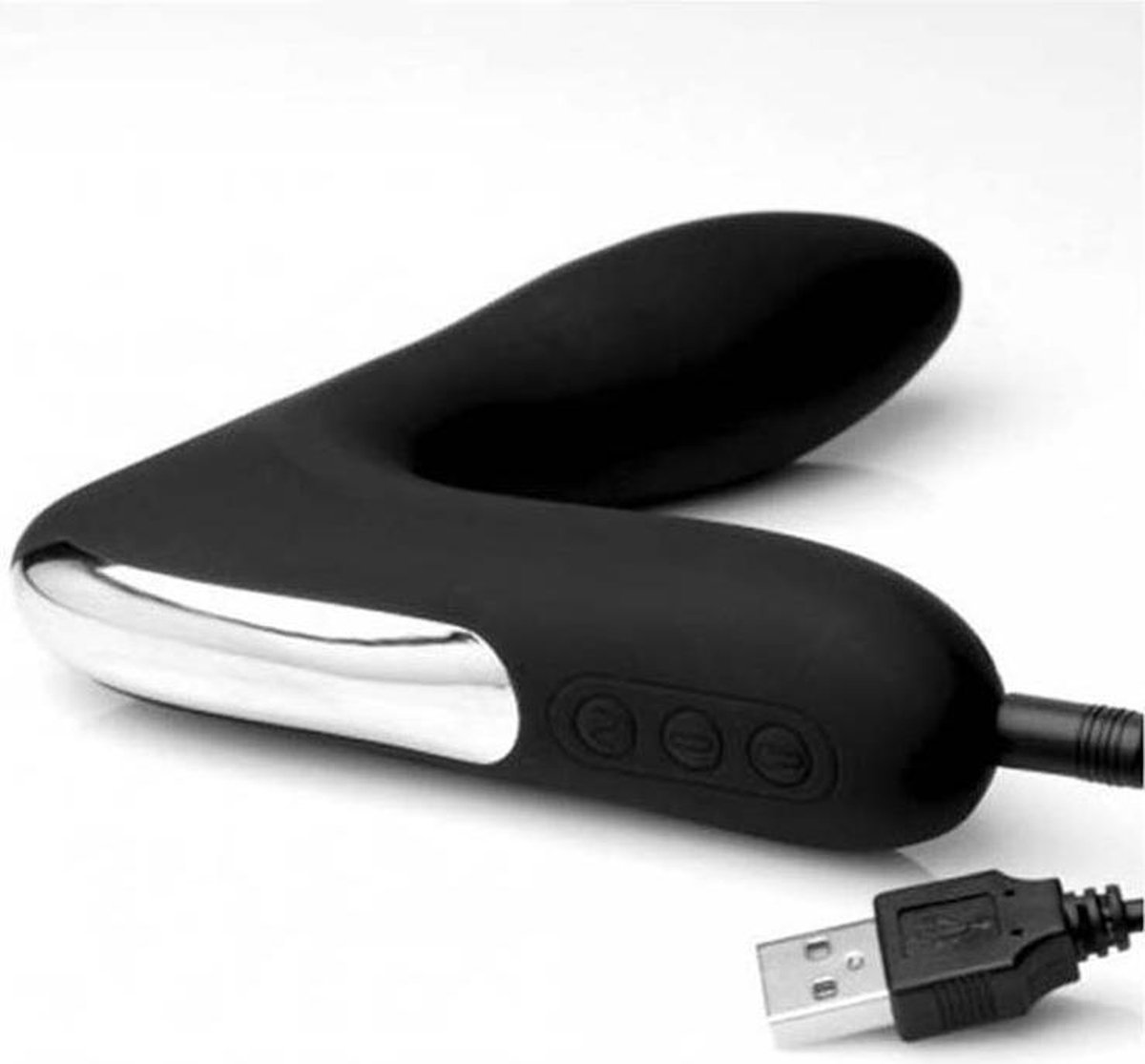 Prostatic Play - P-Swell - Opblaasbare Vibrerende Prostaat Plug - 12 snelheden