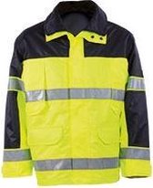 MASCOT veiligheidsjas Savana, EN 471, geel/marine, 100 % polyester maat XL