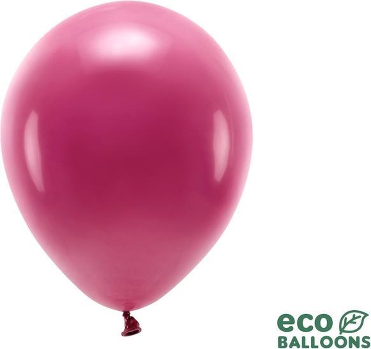 Pastel Ballonnen Dieprood Premium Organic (100st)