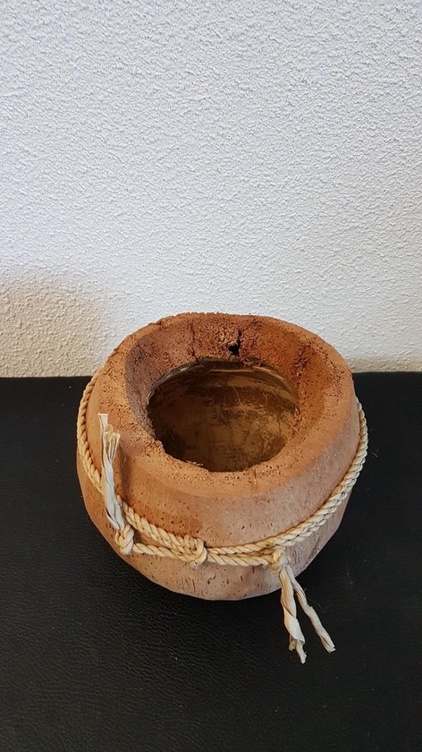 Kokosnoot bloempot set van 3 stuks Ø 15 cm 100% ECO | bol