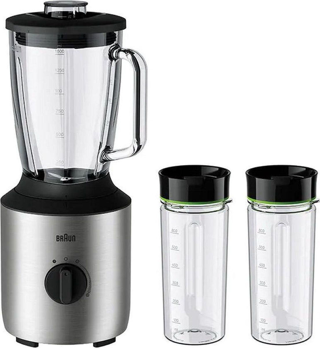 Braun PowerBlend 3 JB 3272 SI - Blender - Zilver