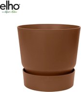 Pot Elho Greenville Round bruin - D39 x H37