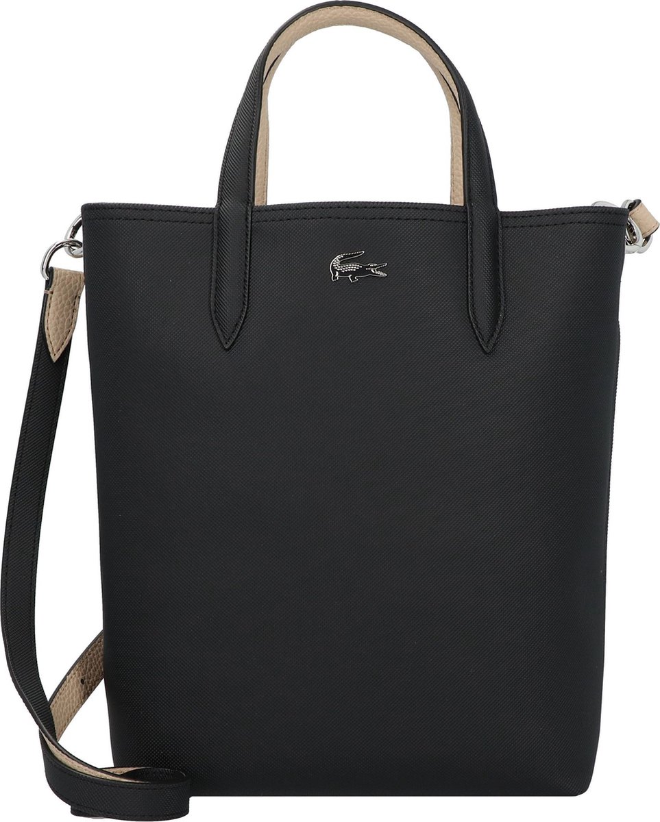 Lacoste Dames Schoudertas - Black Warm Sand - One Size