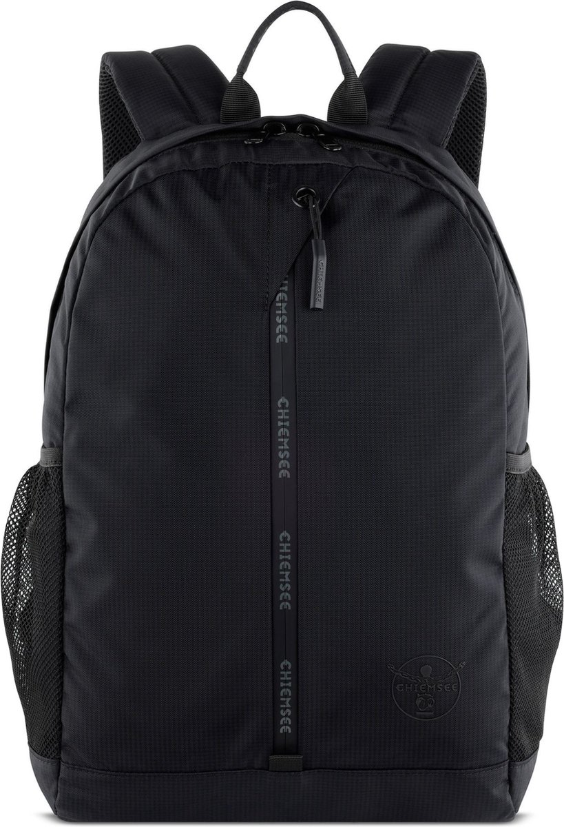 CHIEMSEE Vrije tijd rugzak Rugzak met laptopvak Light N Base Backpack Black Zwart