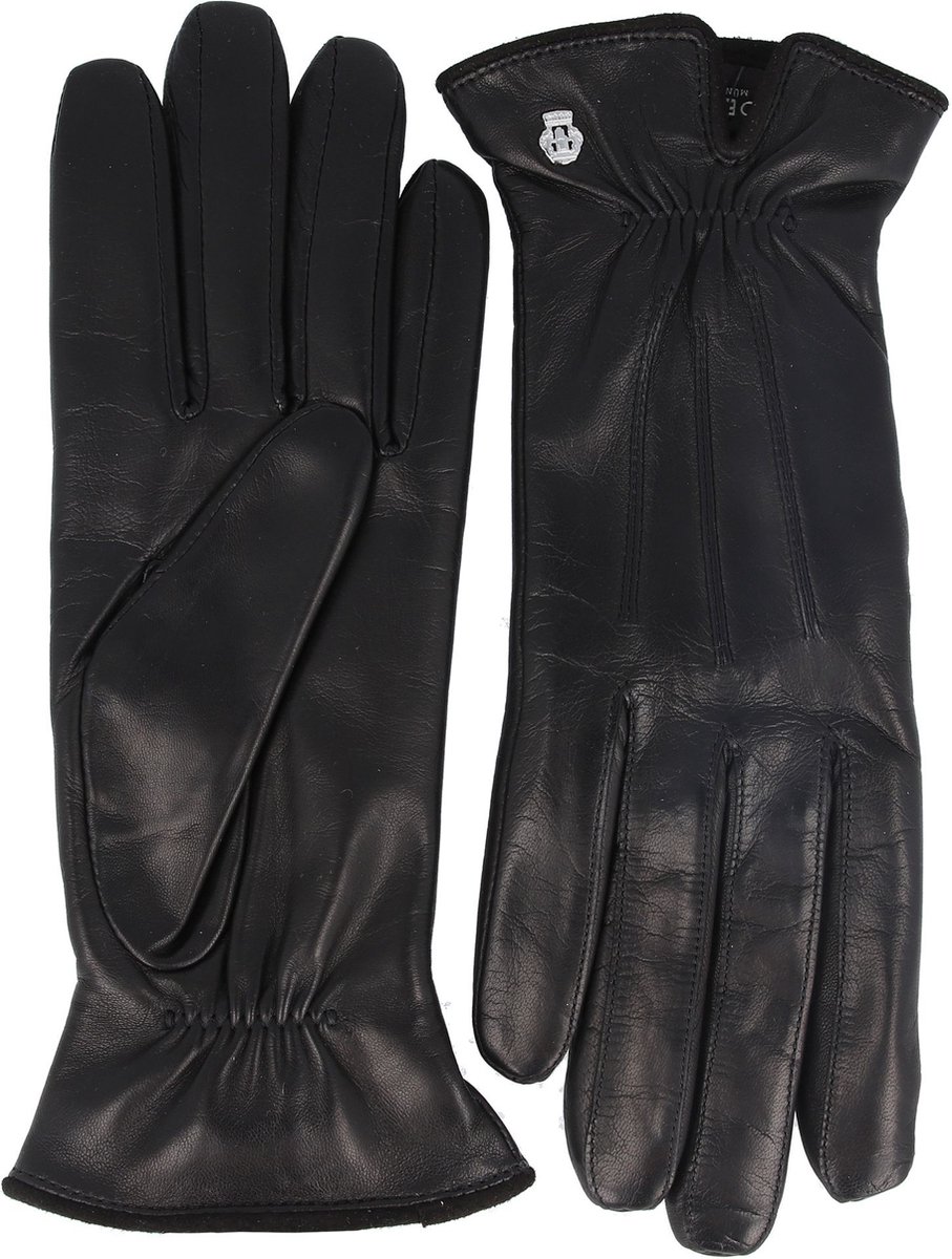 Roeckl Handschoenen Klassische Aufnähte 6.5 6.5 - zwart Leer - zwart