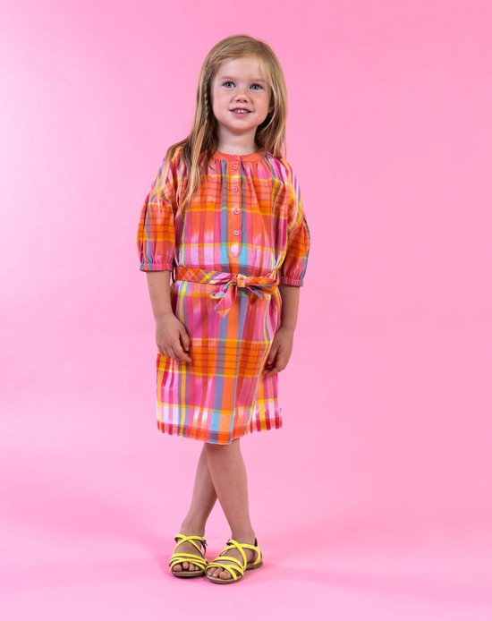Oilily Dikat - Robe - Filles - Rose - 122