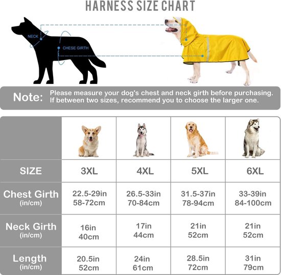 SMALLLEE_LUCKY_STORE Leuke haaienregenjas voor kleine honden met capuchon riem D-ring puppy botanische donsregenjas volledige Boby 4 been jumpsuit lichtgewicht waterdichte kleding, blauw XS