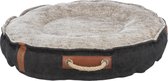 Trixie Be Nordic - Hondenmand Fohr - Rond - Soft - Zwart/Zand - 60 cm