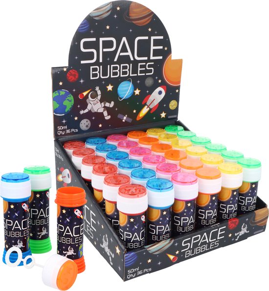 Colmanda Bellenblaas-set – 24 Stuks – Grote Zeepbellen – Veelkleurig – Voor Feestjes, Bruiloften & Tuinplezier