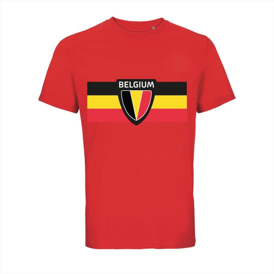 Belgique Flag Logo T-shirt homme - belgique - belgique - européen - coupe du monde - football