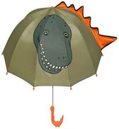 Bol.com Groene kinder paraplu Dinosaurs van Kidorable aanbieding