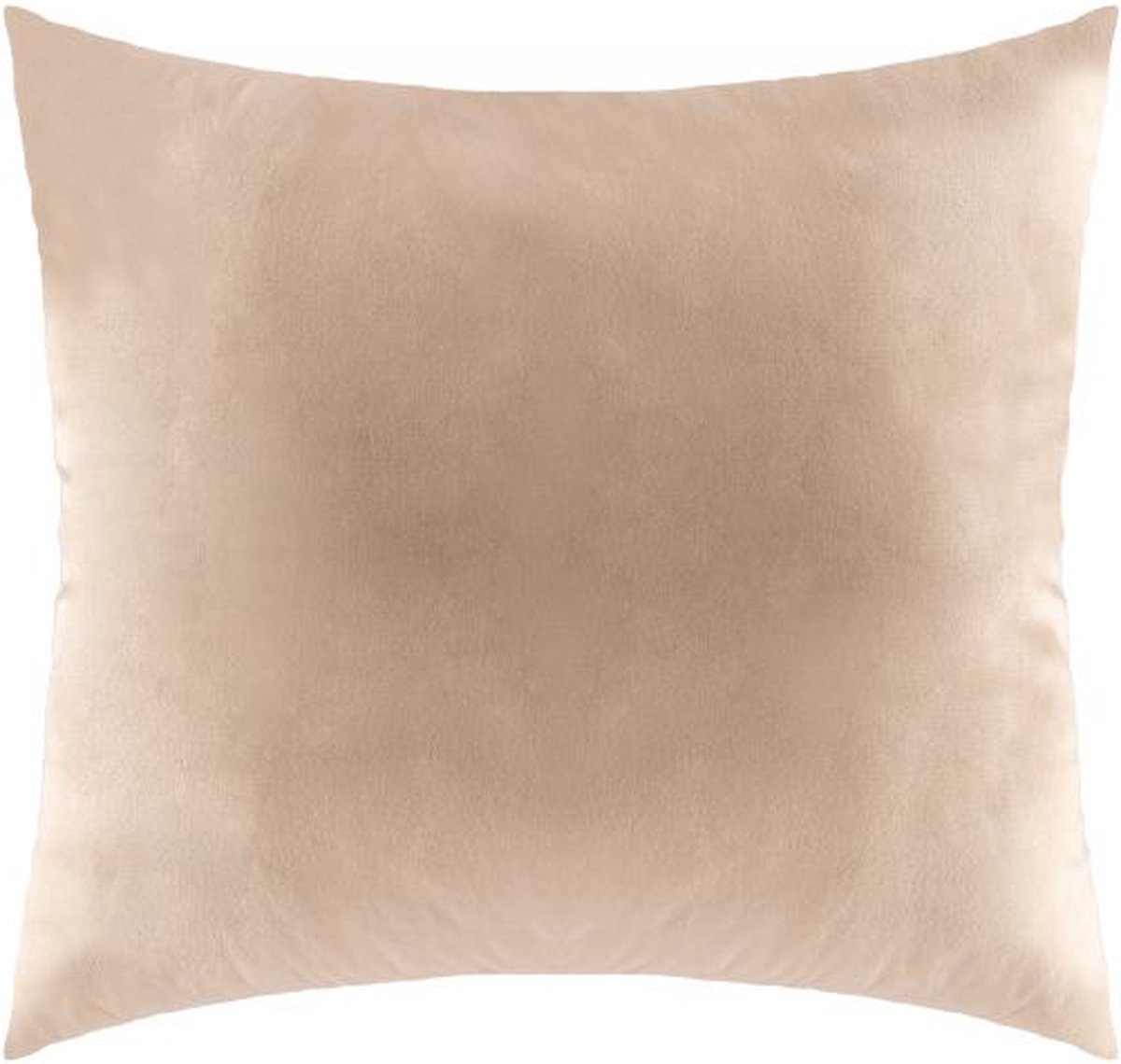 Tiseco - Kussen (gevuld) - effen - 45x45 cm, beige