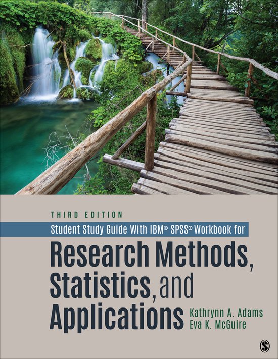 Student Study Guide With IBM (R) SPSS (R) Workbook for Resea ... - cover