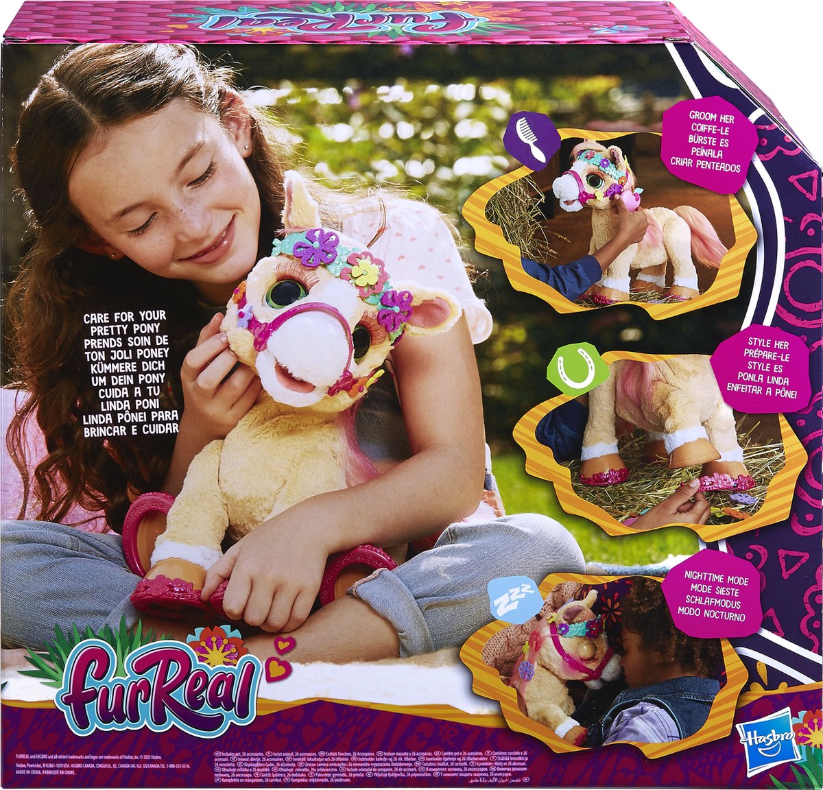 FurReal Cinnamon Mijn Styling Pony - Interactieve knuffel — afbeelding 9