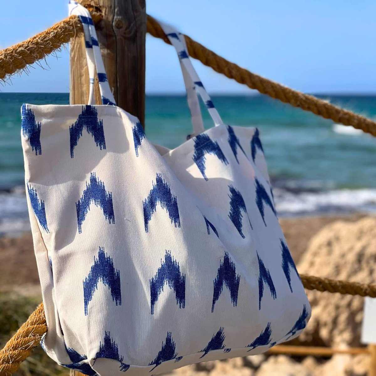 Grand Sac De Plage En Filet Avec Fermeture éclair - Idéal Pour Jouets De Sable, Courses, Famille, Voyages