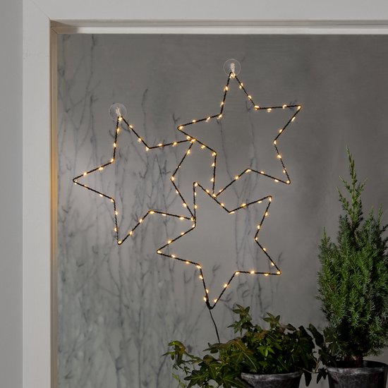 Figurine décorative Stella Light de Star Trading, 90 ampoules LED 3 W