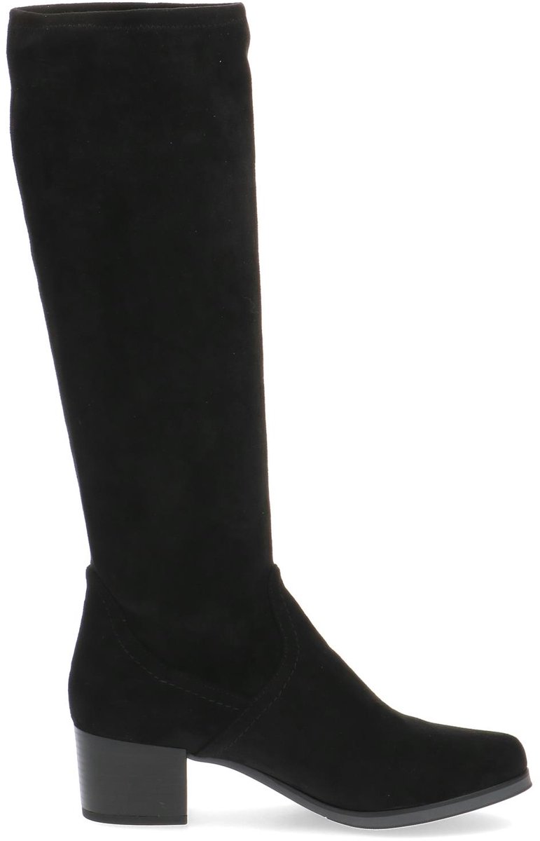 Caprice 25506 Dames Stretch Laars - Zwart - 37