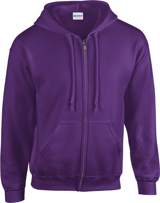 Gildan Heavy Blend™ Sweat à capuche entièrement Zip pour adulte GI18600 - violet - M