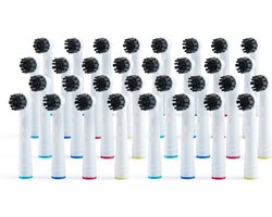 My Care + Opzetborstel 32 stuks - Vervangende borstels voor Oral B - Charcoal