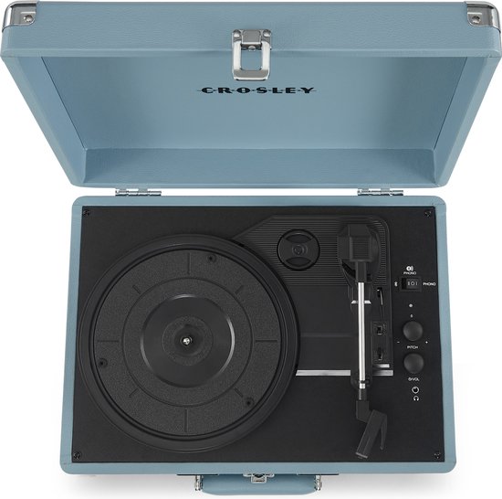 Crosley Cruiser Plus platenspeler - Tourmaline - Bluetooth in/uit — afbeelding 3