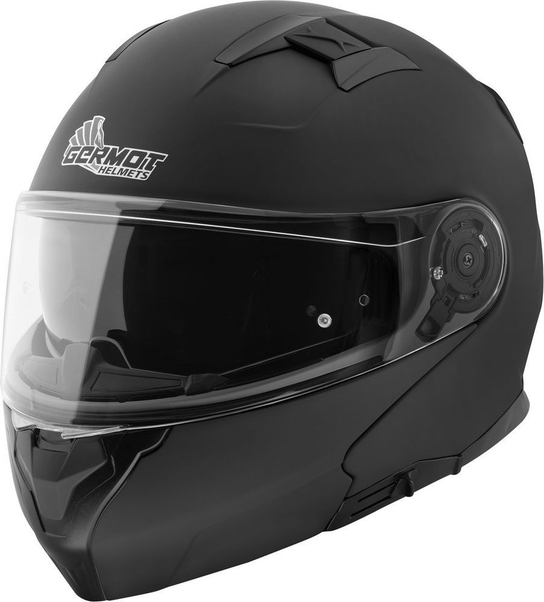 Germot Motorrad Klapphelm GM 970 GM00097010 Matt-Schwarz-XL